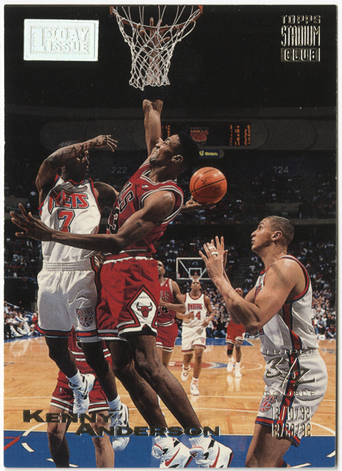 Michael Jordan 1995 Topps Stadium Club #20 Card